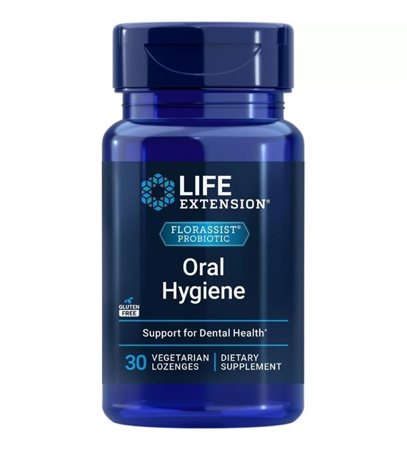 Life Extension FLORASSIST ® Ústní hygiena - 30 pastilek