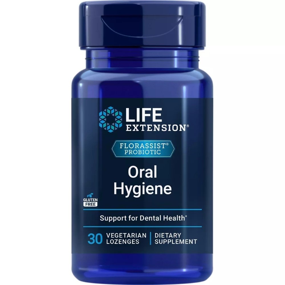 Life Extension FLORASSIST ® Ústní hygiena - 30 pastilek