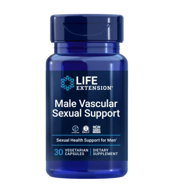 Life Extension Male Vascular Sexual Support - 30 Veg Capsules