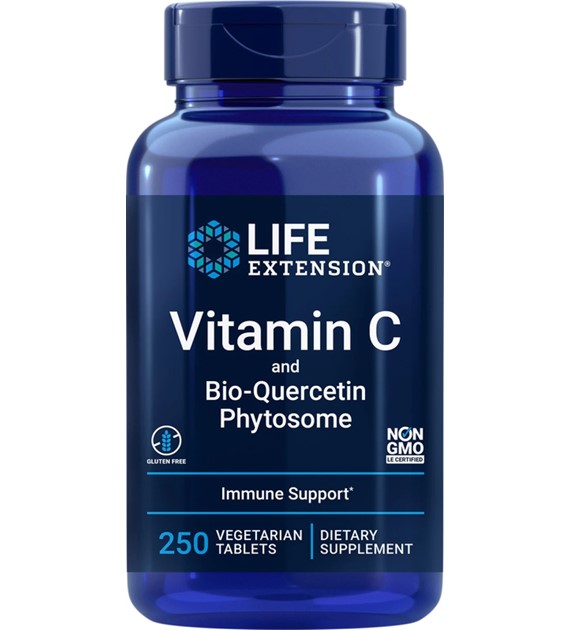 Life Extension Vitamin C and Bio-Quercetin Phytosome - 250 Tablets