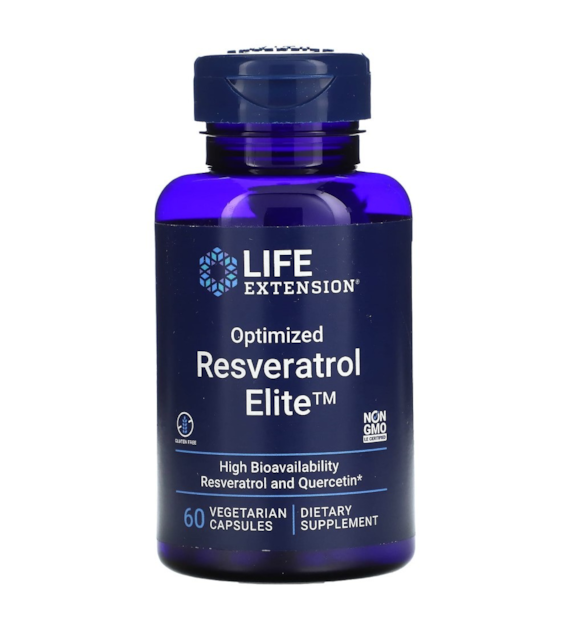 Life Extension Optymalizowany Resweratrol - 60 kapsułek