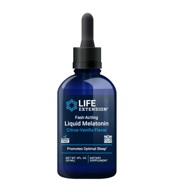 Life Extension Fast-Acting Liquid Melatonin - 59 ml