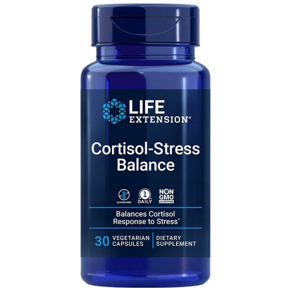 Life Extension Cortisol-Stress Balance - 30 kapsułek