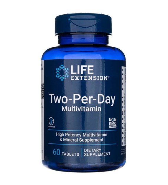 Life Extension Two-Per-Day Tablets (Multiwitamina) - 60 tabletek