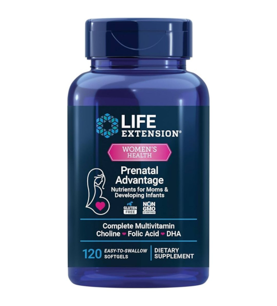 Life Extension Prenatal Advantage - 120 Softgels