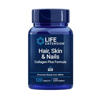 Life Extension Formuła Collagen Plus dla włosów, skóry i paznokci VERISOL® - 120 tabletek