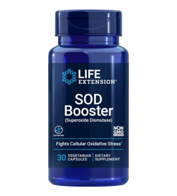 Life Extension SOD Booster (dysmutaza ponadtlenkowa) - 30 kapsułek