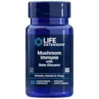 Life Extension Mushroom Immune with Beta Glucans - 30 kapsułek