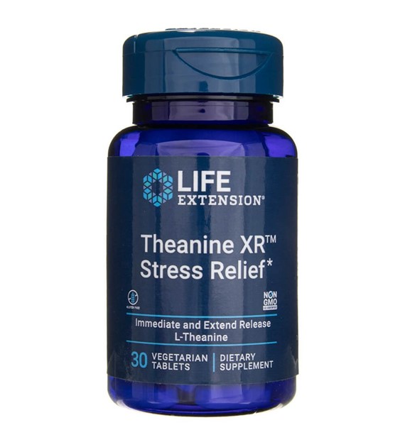 Life Extension Theanin XR™ proti stresu - 30 tablet