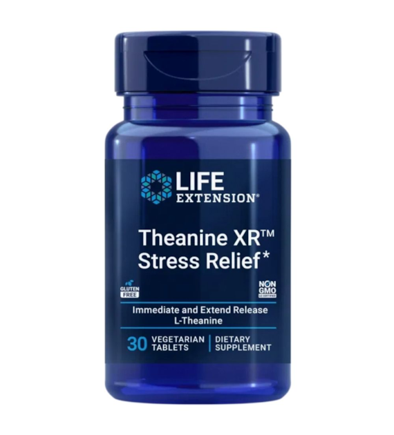 Life Extension Theanine XR™ Stress Relief - 30 Tablets