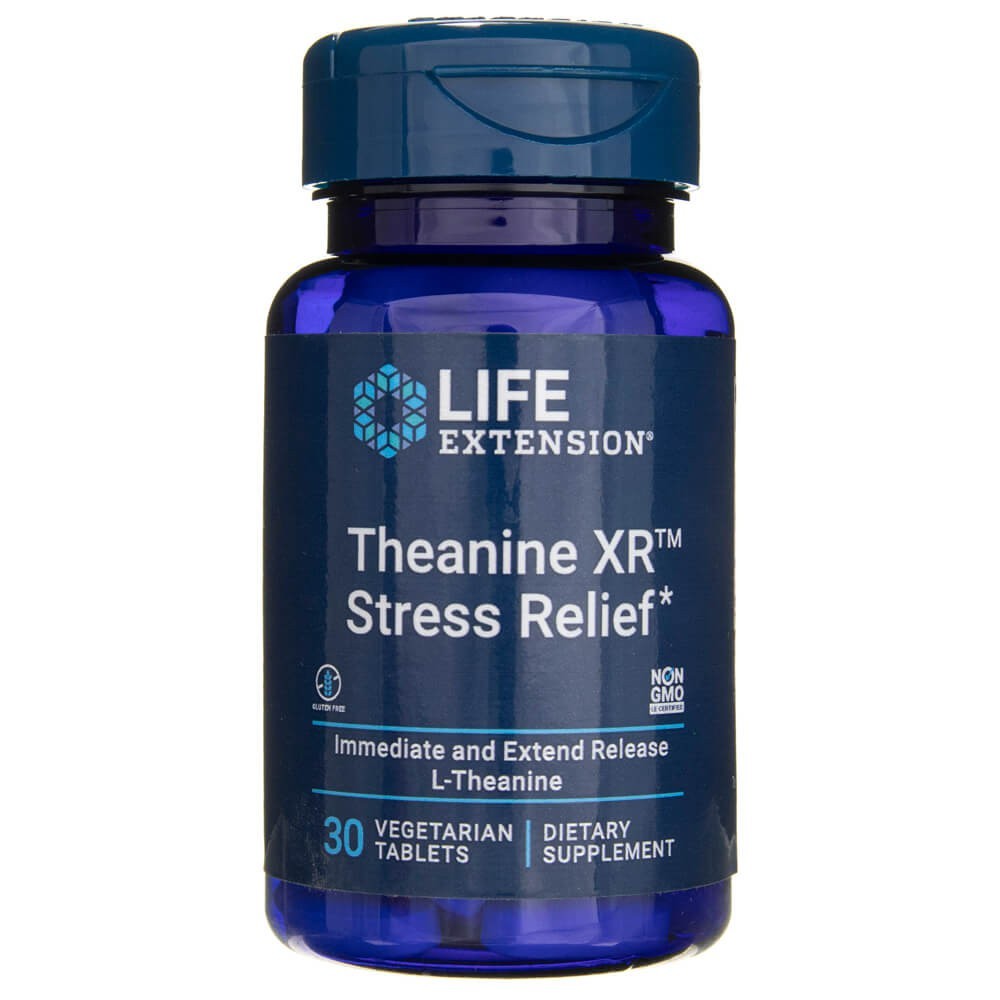 Life Extension Theanin XR Stressabbau - 30 Tabletten