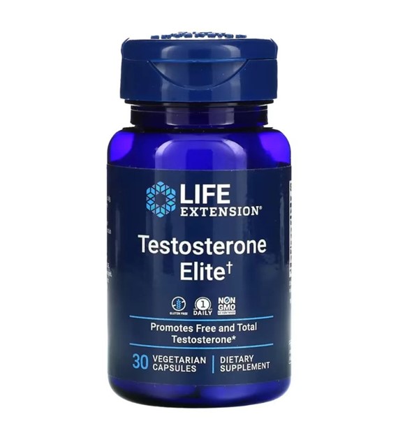 Life Extension Testosterone Elite - 30 kapsułek