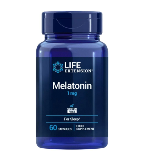 Life Extension Melatonina 1 mg - 60 kapsułek