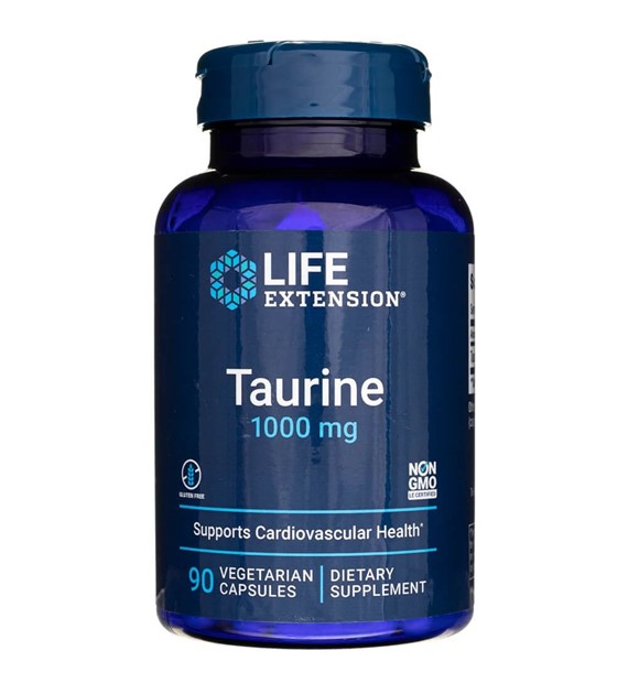 Life Extension Taurine 1000 mg - 90 Veg Capsules