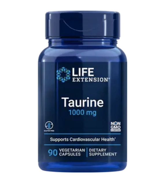 Life Extension Taurine 1000 mg - 90 Veg Capsules