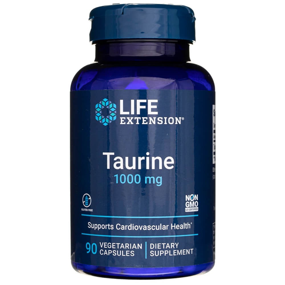 Life Extension Taurin 1000 mg - 90 veg. kapslí