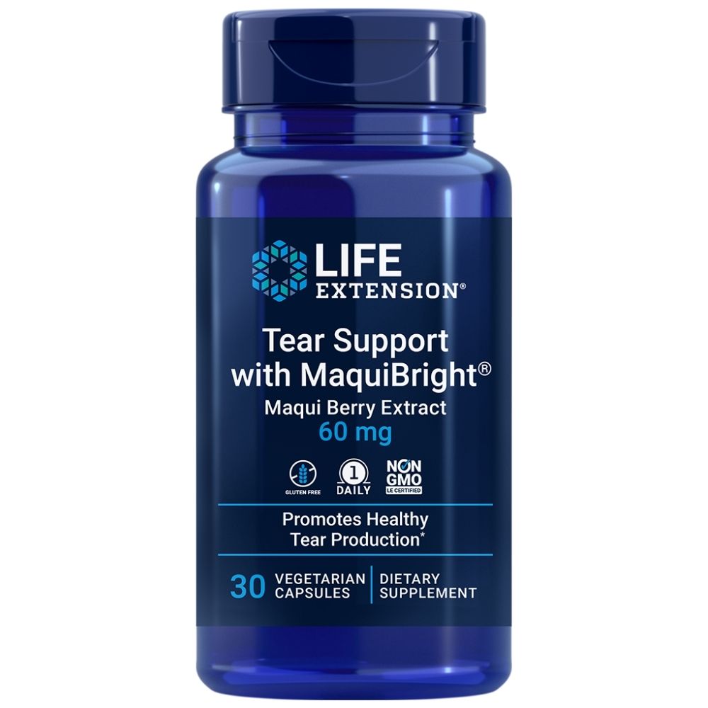 Life Extension Tear Support with MaquiBright®, Ekstrakt z maqui - 30 kapsułek