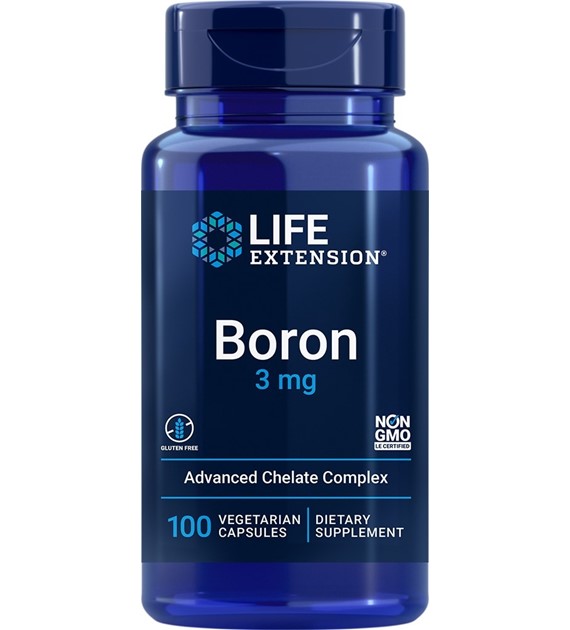 Life Extension Bór 3 mg - 100 veg. kapslí