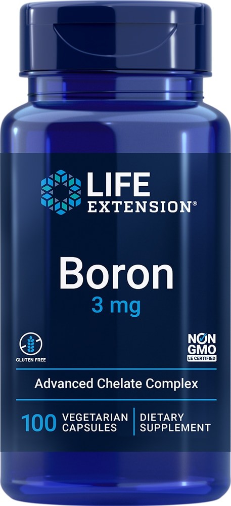 Life Extension Bor 3 mg - 100 kapsułek