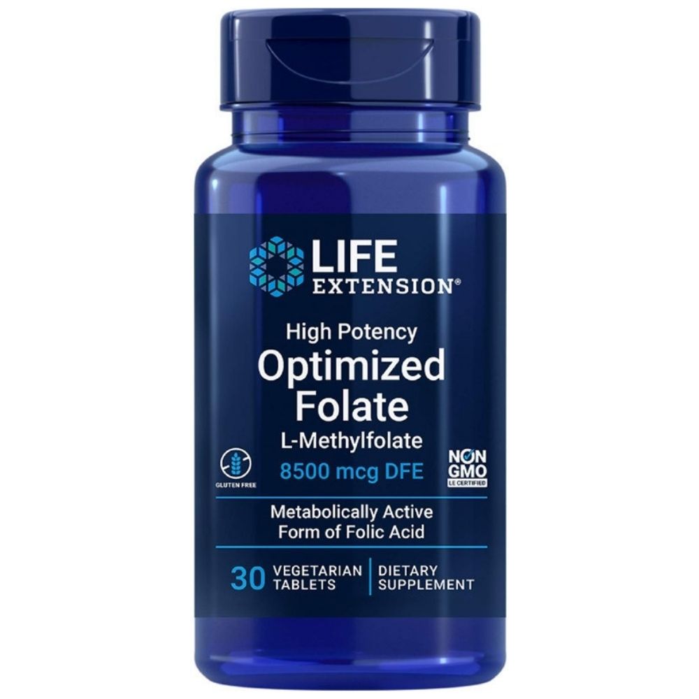Life Extension High Potency Optimized Folate 8500 mcg - 30 tabletek
