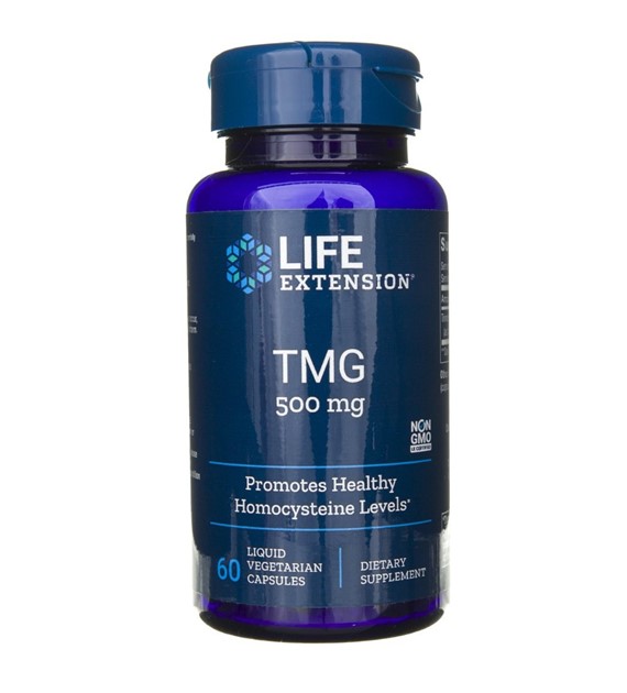 Life Extension TMG (Trimetyloglicyna) 500 mg - 60 kapsułek