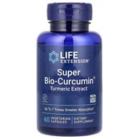 Life Extension Super Bio-Curcumin, Ekstrakt z kurkumy 400 mg - 60 kapsułek