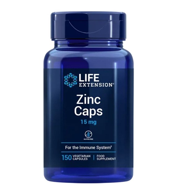 Life Extension Cynk 15 mg - 150 kapsułek