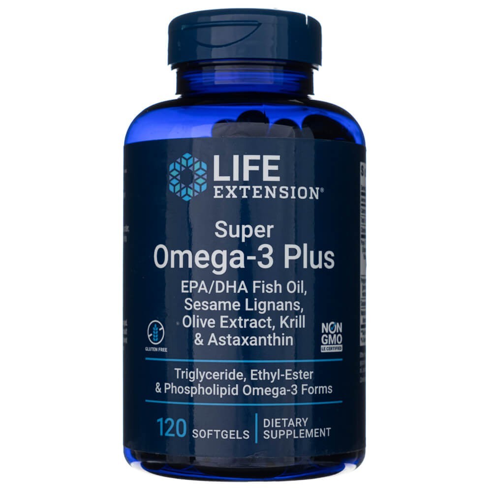 Life Extension Super Omega-3 Plus EPA/DHA - 120 kapsułek