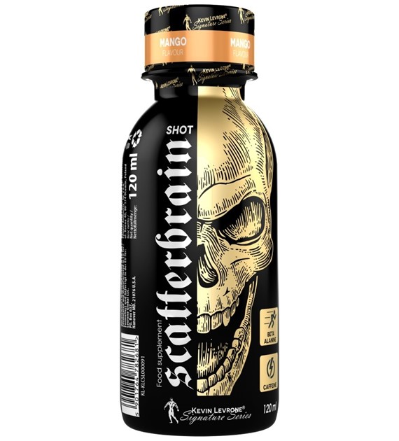 Levrone Scatterbrain Shot przedtreningowy mango - 120 ml