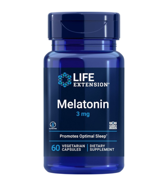 Life Extension Melatonina 3 mg - 60 kapsułek