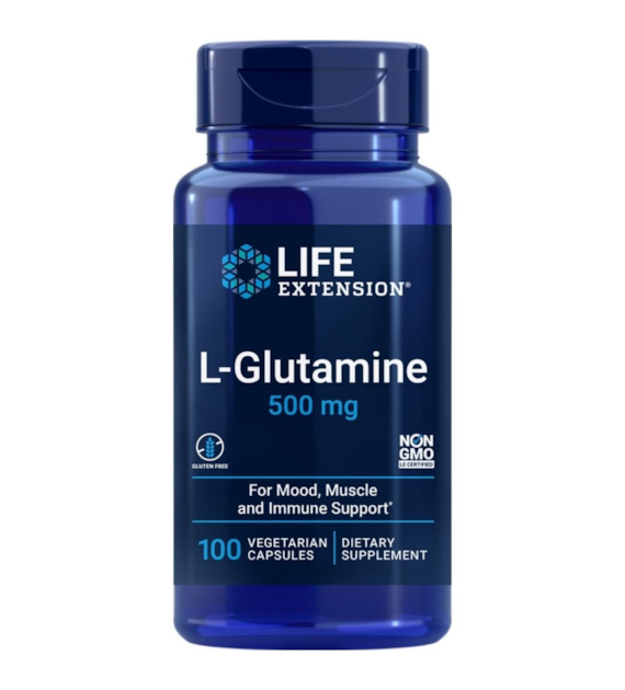 Life Extension L-Glutamine 500mg 100 vege caps
