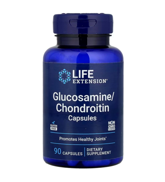 Life Extension Glukozamina Chondroityna - 90kapsułek