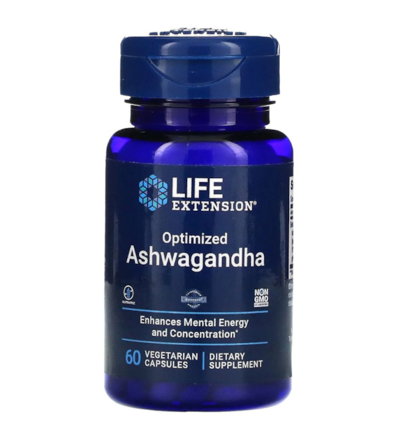 Life Extension Optimized Ashwagandha wyciąg - 60 kapsułek