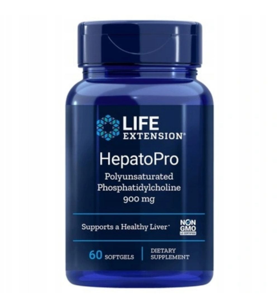 Life Extension HepatoPro (polienilofosfatydylocholina) - 60 kapsułek