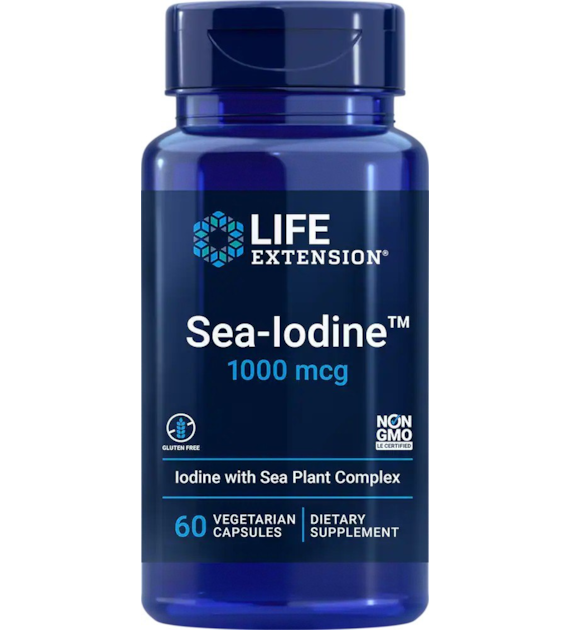 Life Extension Sea-Iodine 1000 mcg - 60 Veg Capsules