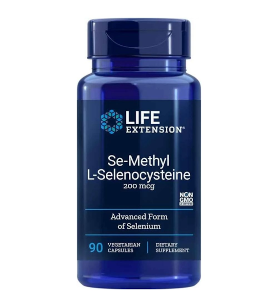 Life Extension Se-Metylo-L-Selenocysteina, Selen 200 mcg - 90 kapsułek