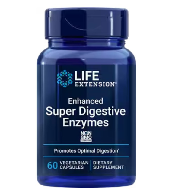 Life Extension Super Enzymy Trawienne - 60 kapsułek