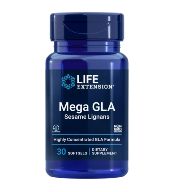 Life Extension Mega GLA Sesame Lignans - 30 Softgels