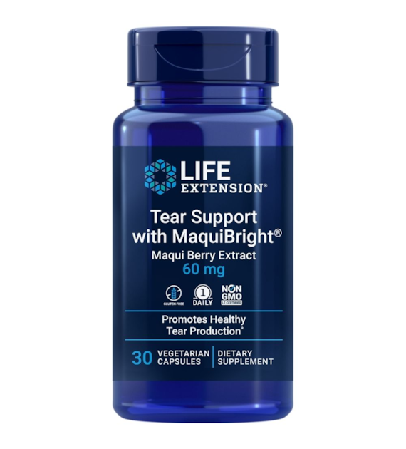 Life Extension Tear Support with MaquiBright®, Ekstrakt z maqui - 30 kapsułek