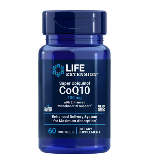 Life Extension Super Ubiquinol CoQ10 100 mg (Ubichinol) - 60 kapsułek