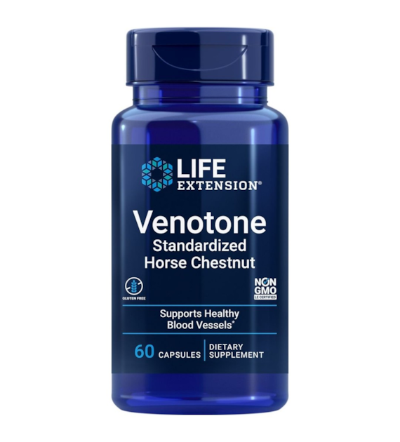Life Extension Venotone (Standaryzowany kasztanowiec) - 60 kapsułek