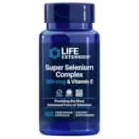 Life Extension Super Selenium Complex 200 mcg & Vitamin E - 100 Veg Capsules