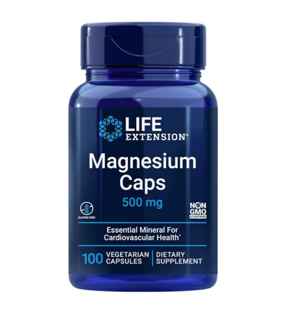 Life Extension Magnesium Caps 500 mg - 100 veg. kapslí