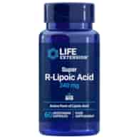 Life Extension Kwas R-Alfa Liponowy (Na-RALA) - 60 kapsułek
