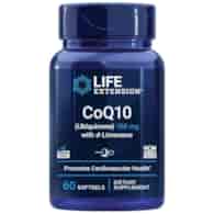 Life Extension Koenzym Q10 (ubichinon) 100 mg z d-limonenem - 60 kapsułek