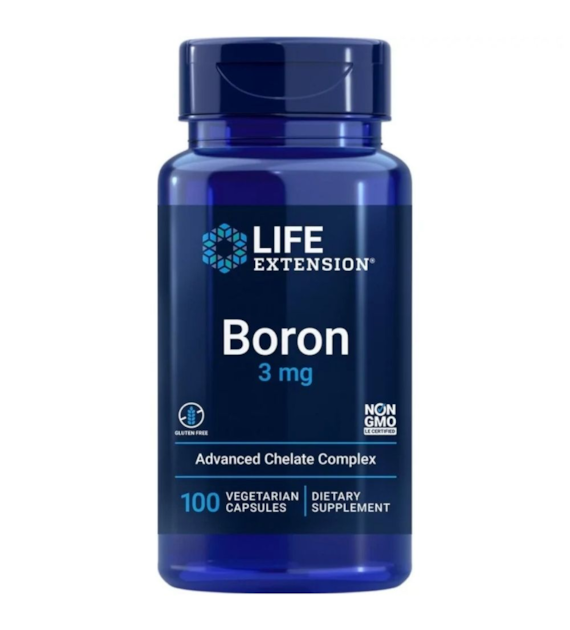 Life Extension Boron 3 mg - 100 Veg Capsules