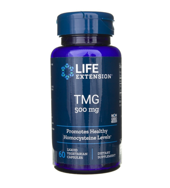 Life Extension TMG (Trimetyloglicyna) 500 mg - 60 kapsułek