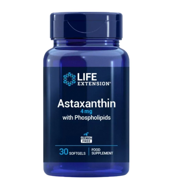 Life Extension Astaksantyna z fosfolipidami - 30 kapsułek