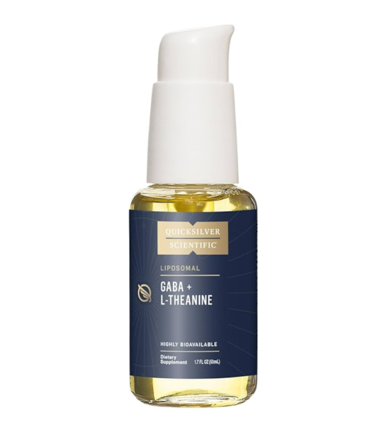Quicksilver Liposomalna GABA z L-Teaniną - 50 ml