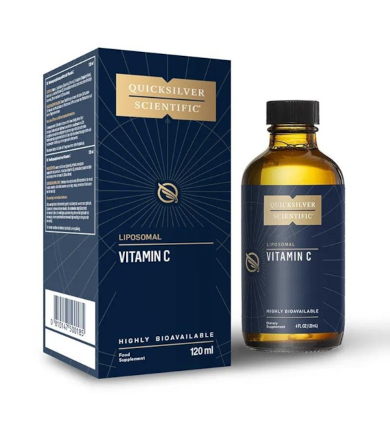 Quicksilver Liposomalna Witamina C, EU - 120 ml